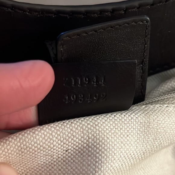 Gucci medium Sukey canvas leather tote bag authentic neutral brown tan - Picture 5 of 16